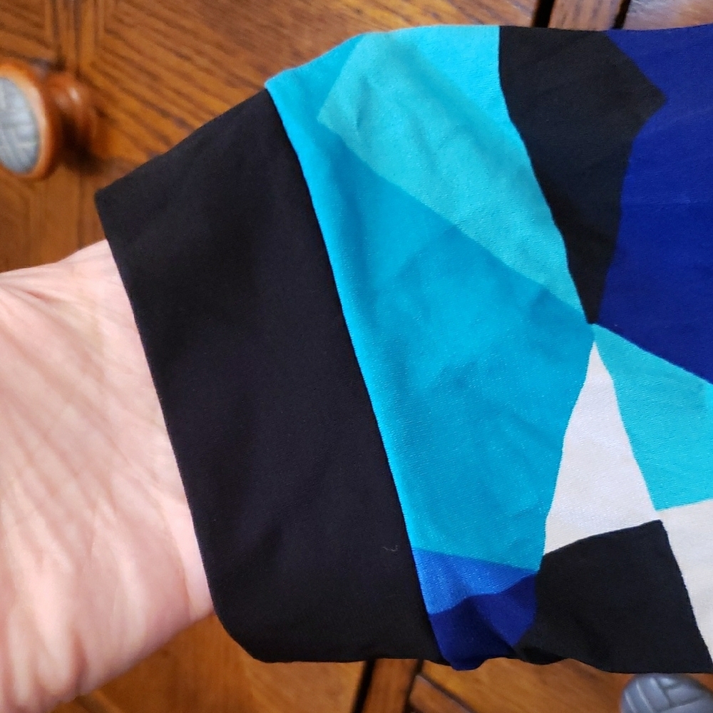 Style & Co. Multicolor Geometric Mini Dress - Picture 3 of 6